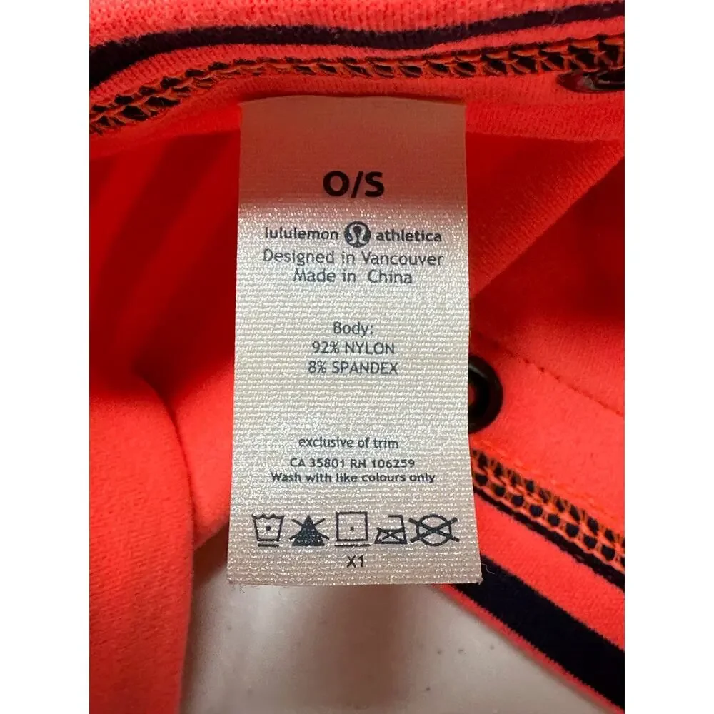 Lululemon Vinyasa‎ Scarf Womens OS Classic Stripe Light Flare Inkwell Stretch